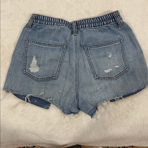 BOGO: Aerie Blue and Gray Jean Shorts - Picture 6 of 7